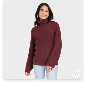 Maroon sweater size medium NWT